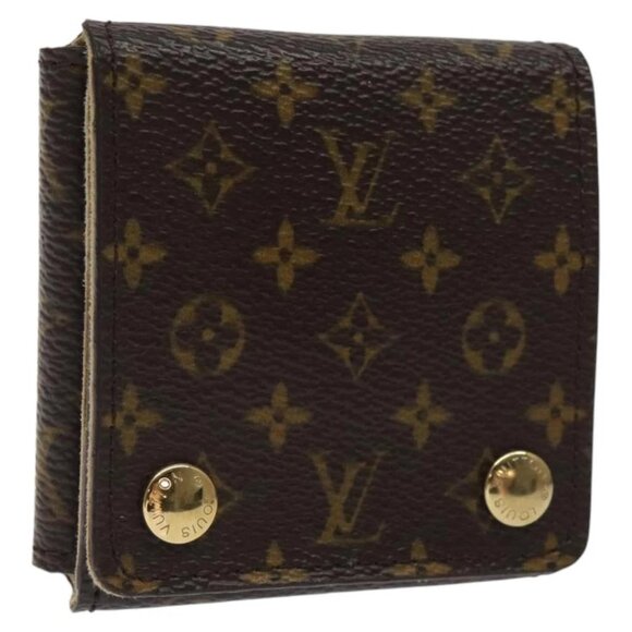 LOUIS VUITTON Monogram Jewelry case Jewelry Box LV Auth - Picture 1 of 16